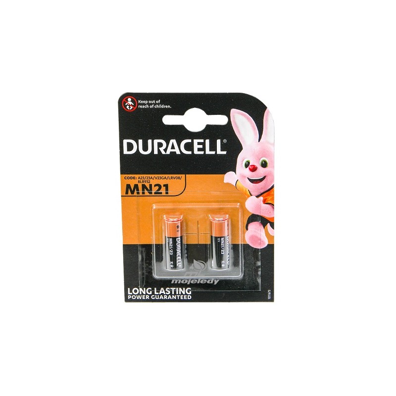 Bateria 23A DURACELL MN21 12V 2szt