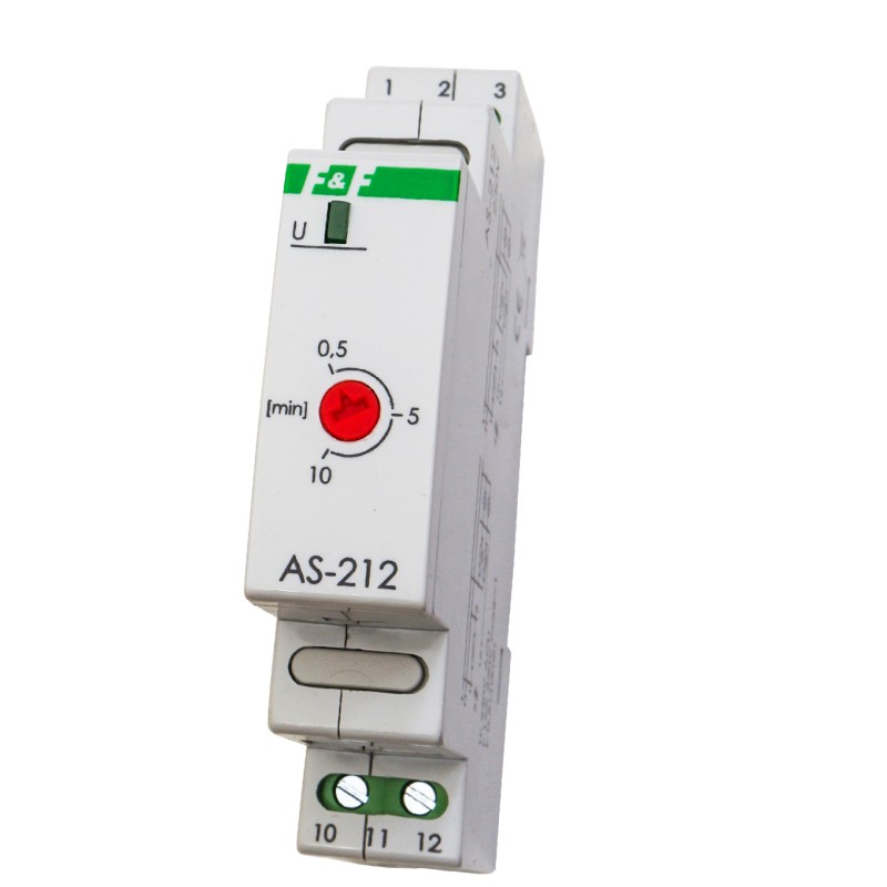 Automat schodowy AS-212 230V 0,5-10min 16A F&F