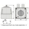 Łącznik L-0-P 3P 16A Łuk E16-43 obu IP44 951642