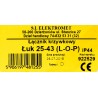 Łącznik L-0-P 3P 25A Łuk 25-43 obu IP44 922529