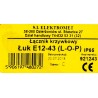 Łącznik L-0-P 3P 12A Łuk E12-43 w obu IP65 921243