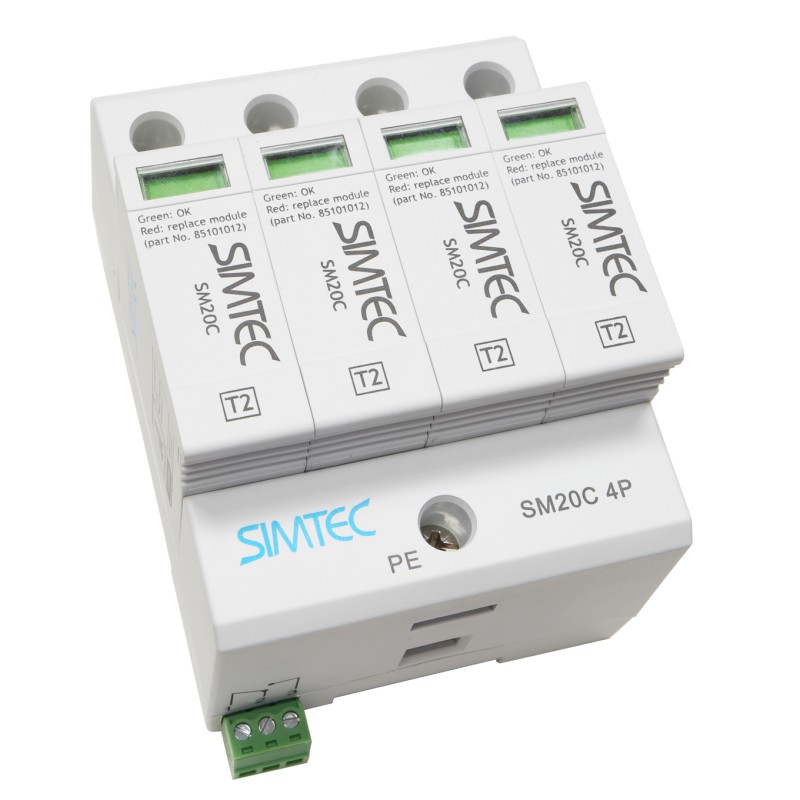 Ogranicznik przepięć C 4P 20kA SIMTEC SM20C/4-275