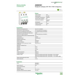 Rozłącznik mod.100A 3Z iSW schneider A9S6539