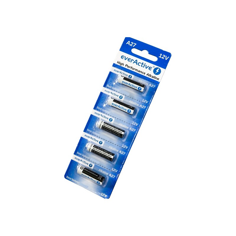 5x Bateria A27 everActive 12V