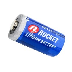 Bateria CR 123A Rocket Lithium 3V