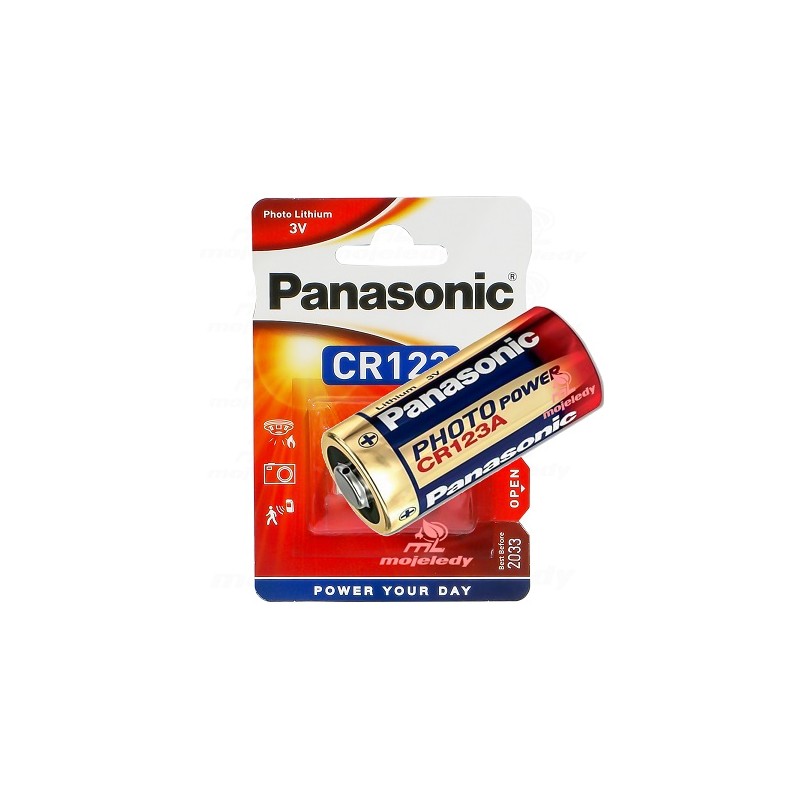 Bateria CR 123A Panasonic Lithium 3V