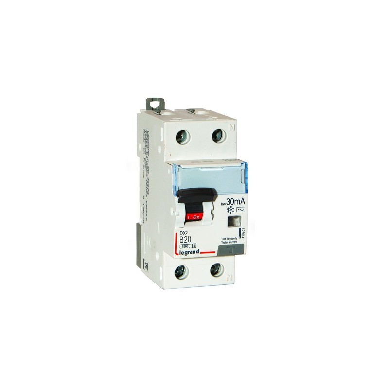 Wył.róż.prąd 2p P312 B20A 30mA AC Legrand 410922 