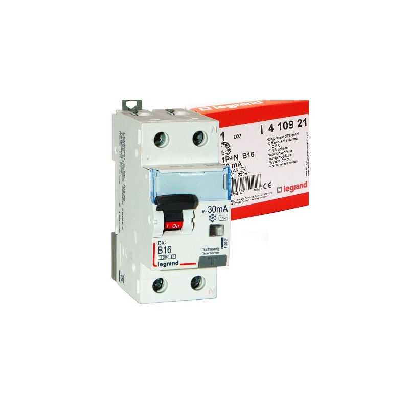 Wył.róż.prąd 2p P312 B16A 30mA AC Legrand 410921