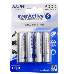 AKUMULATOR LR06 everActive 1900mAh SILVER LINE