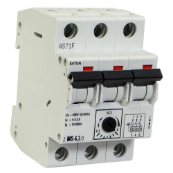 Wyłącznik silnikowy 3P 2,2kW 4-6,3A 248410 EATON