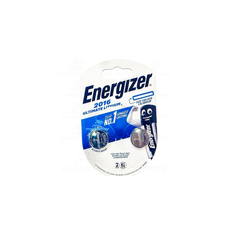 Bateria CR 2016 ENERGIZER Ultimate 2szt BL