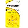 Bateria słuchowa Panasonic 10