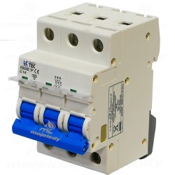 Wyłącznik nadprądowy C 16A 3P EBS LC-Tec