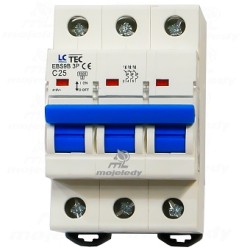 Wyłącznik nadprądowy C 25A 3P EBS LC-Tec