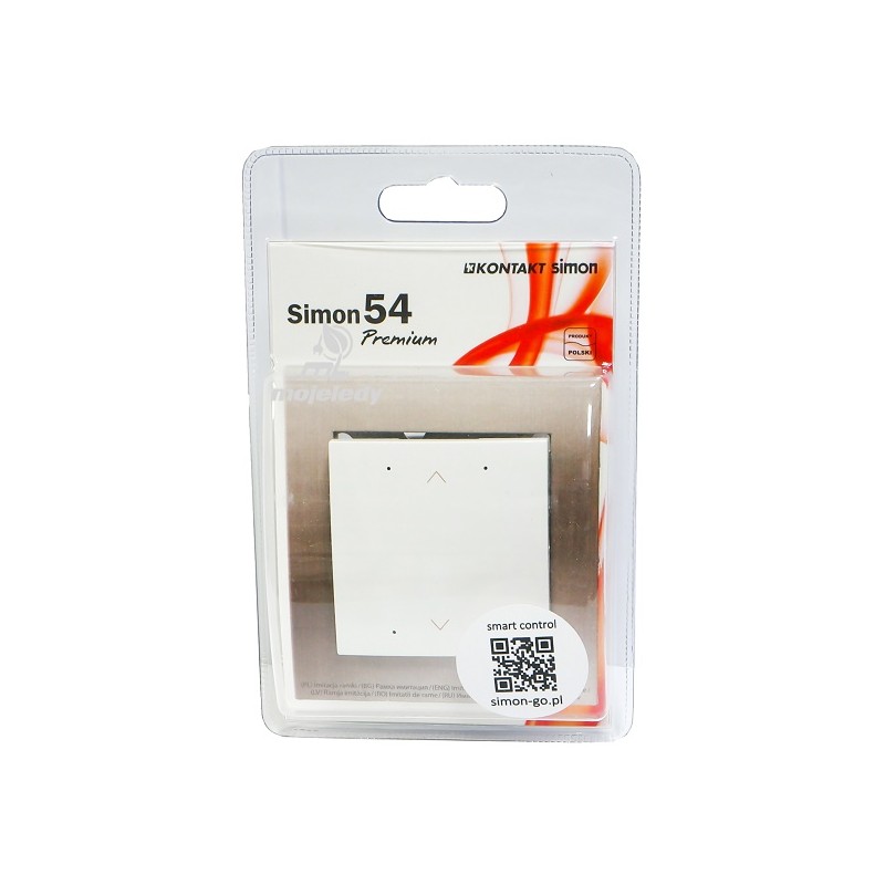 Simon 54 GO sterownik rolet WIFI biały DEZ1W.01/11