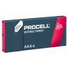 10x Bateria alk AAA LR03 Duracell Procell Intense