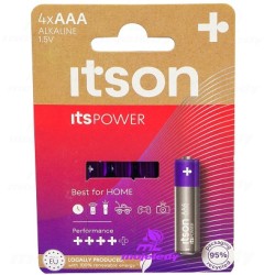 4x AAA LR03 ITSON ITSPOWER...