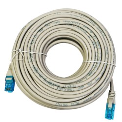 Kabel krosowy Patch Cord U/UTP kat.5e szary 20m