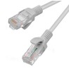 Kabel krosowy Patch Cord U/UTP kat.5e szary 0,25m
