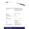 Przewód instalacyjny Lgy linka 2,5mm ż/o 100m