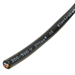 Przewód warsztatowy OW 2x1 guma elektrokabel 100m