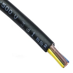 Przewód warsztatowy OW 3x1 żo guma elektrokab 100m