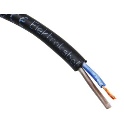 Przewód warsztatowy OW 2x1,5 guma elektrokabel 25m
