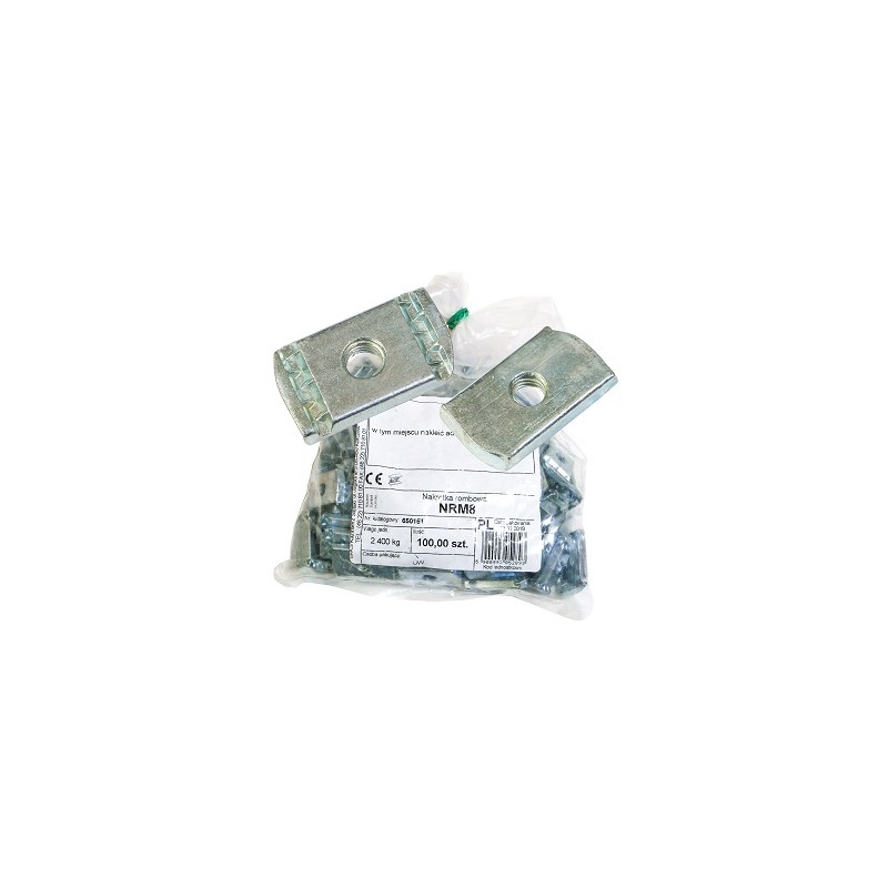 Nakretka rombowa NR M8 650151 100szt BAKS