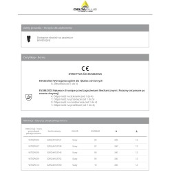 Rękawice dziane z poliestru Poliuretanem 9