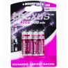 Akumulator Ni-MH HR03 AAA 600mAh 14112 4szt TECXUS