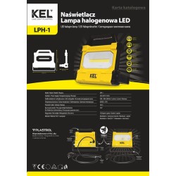 lampa przenośna uchwyt stojak 30W COB LED W-98528