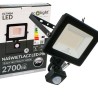 Naświetlacz LED slim 30W 2700lm PIR 4000K EC79884