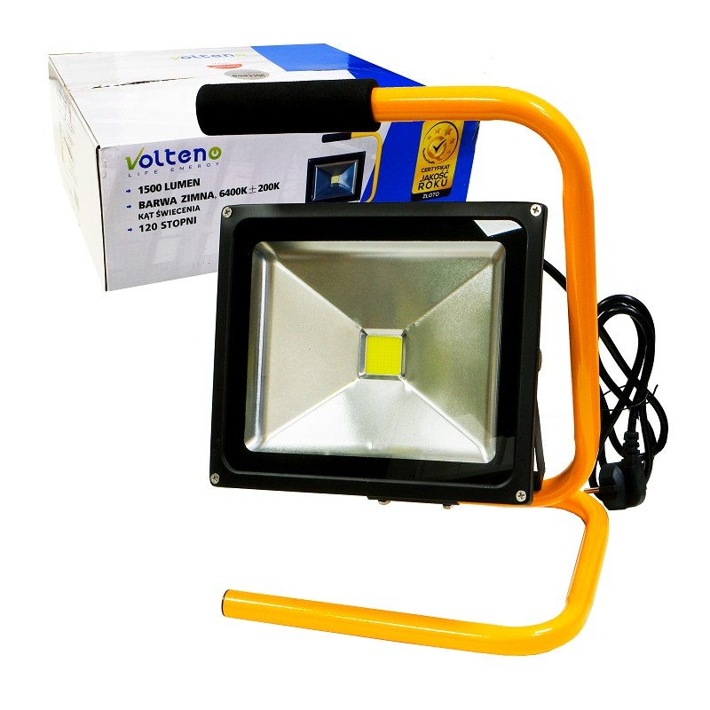 Naświetlacz LED stojak 30W 6400K VO0259 1500Lm