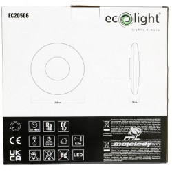Plafon LED 18W 1440lm IP20 4000K 250 EC20506