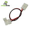 złączka taśmy led 3528 8mm z przewodem 2 x klik