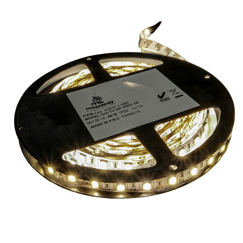 Taśma 300 LED 5050SMD 72W 12V dzienna IP20 5m