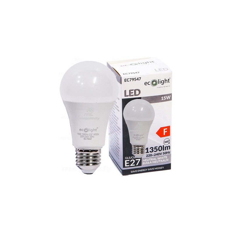 żarówka led CLASSIC E27 15W 4000K EC79547