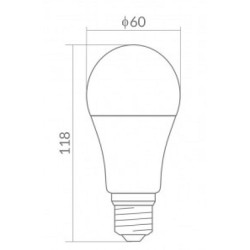 żarówka led CLASSIC E27 15W 4000K EC79547