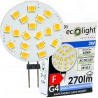 Żarówka G4 18 led smd 2835 12V 3W CW EC79801