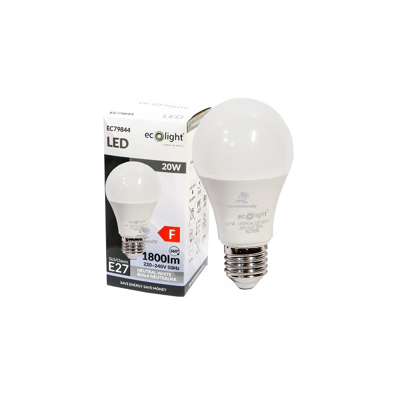 żarówka led CLASSIC E27 20W 4000K EC79844