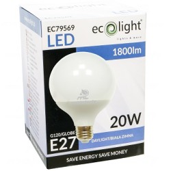 Żarówka LED 20W E27 6000K...