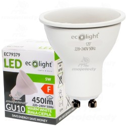 Żarówka LED 5W GU10 3000K...