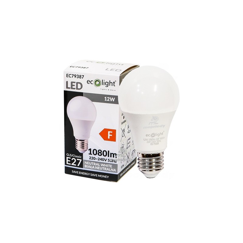 żarówka led CLASSIC E27 12W 4000K EC79387