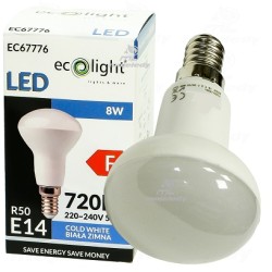 Żarówka LED E14 8W R50...