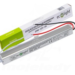 Zasilacz led 2A 24W 12V DC...