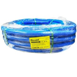 Rura karbowana niebieski 750N fi32 PVC 25m