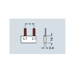 Szyna łączeniowa 1P 10mm2 12 modułowa SIEMENS