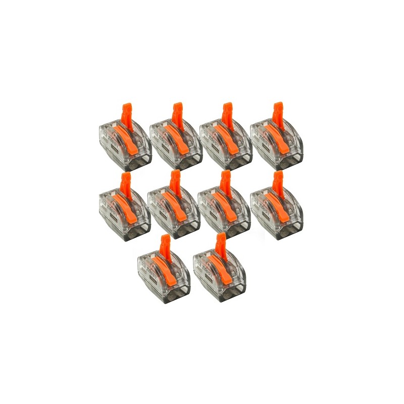 Złączka samozac 2x0,2-4mm klik pc 232 Trytyt 10szt