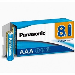 8x Bateria alkaiczna AAA LR03 Panasonic EVOLTA