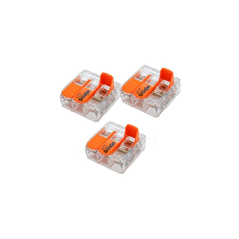 Szybkozłączka Wago 3x0,2-4mm2 klik 221-413 3szt